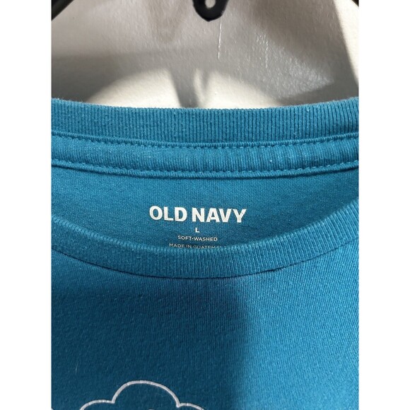 Old Navy Graphic Tee Camping Outdoors Blue Men’s Large - Picture 3 of 5